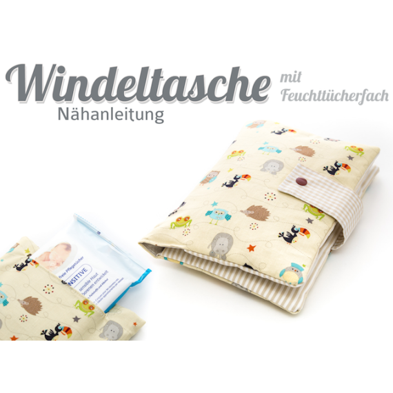 Ebook -  "Windeltasche mit Feuchttüchertasche"